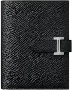 Hermes Bearn Compact Wallet Black